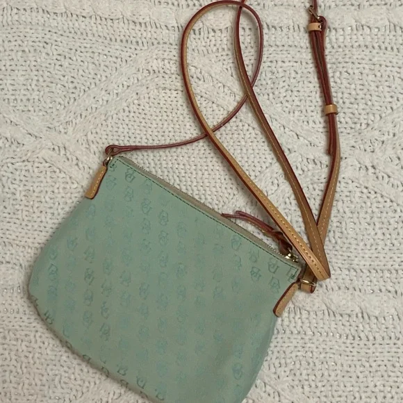 Dooney & Bourke Mint Green Crossbody Bag - Picture 2 of 9
